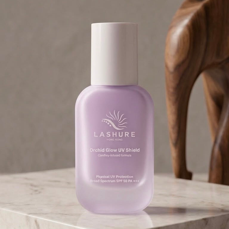 LASHURE - 全物理精華紫色防曬