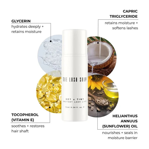 THE LASH SHOP - LASH SET X TINT LOTION (2劑）獨立包裝 1MLx10包